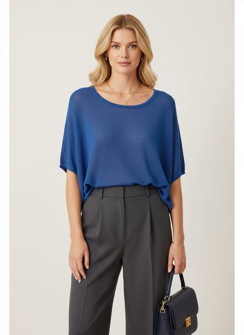 Mavi yarasa kol kazak