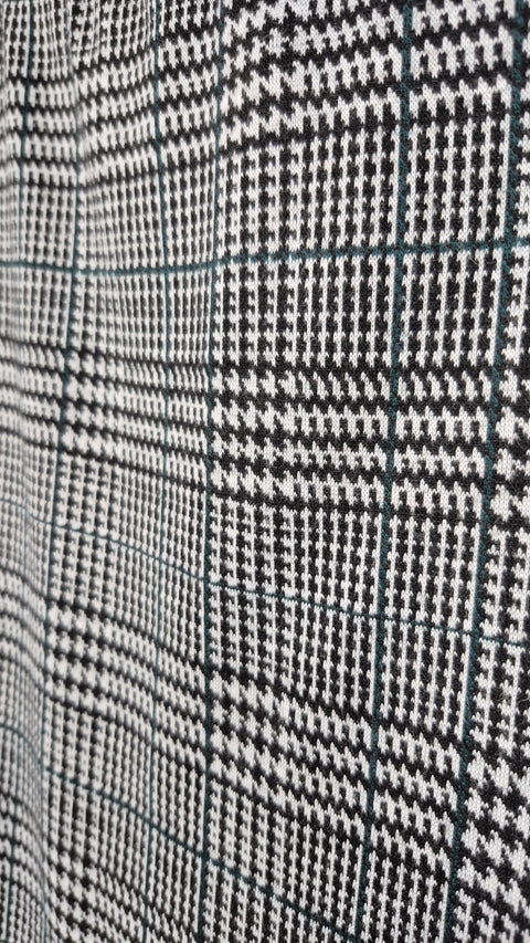 Ekose gri midi boy ete