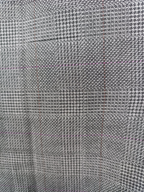 Önü pileli ekose füme etek