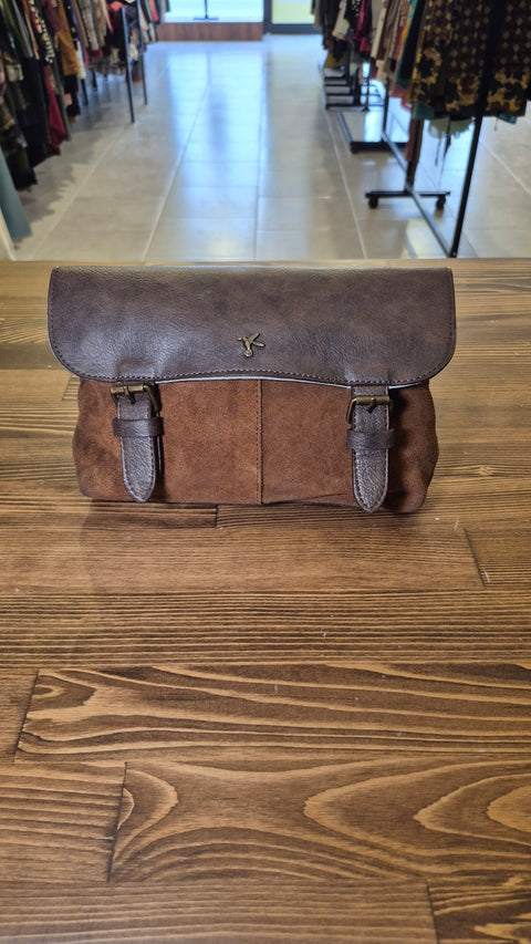 Taba süet-deri postacı çanta