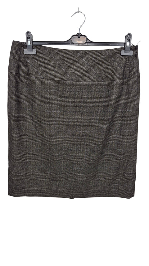 Kumaş füme desenli etek