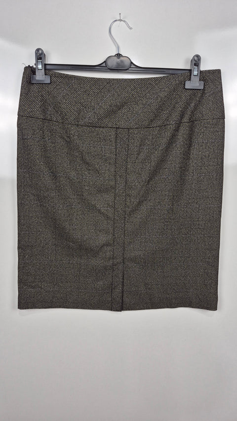 Kumaş füme desenli etek